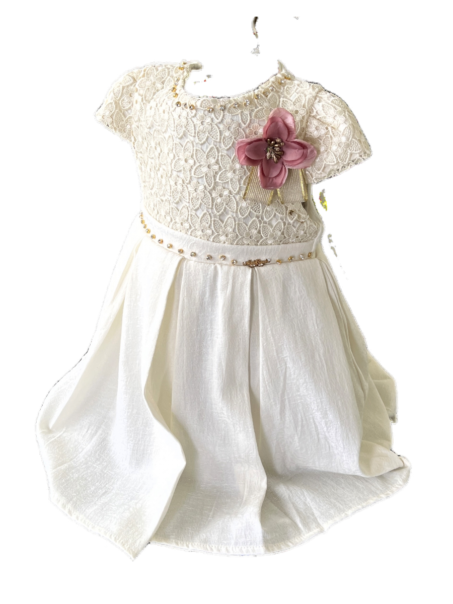 Rochita Eleganta Crem 3-4 ani