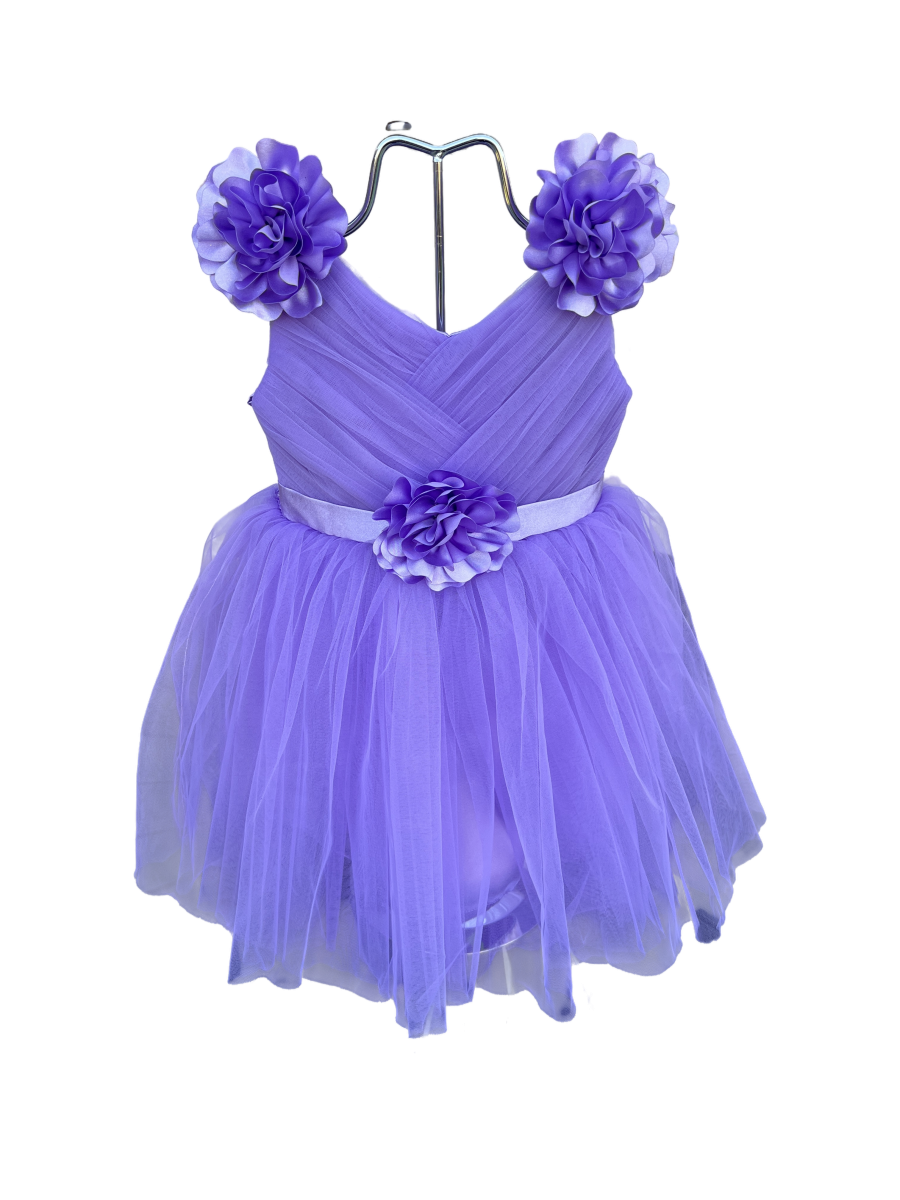 Rochie eleganta lila 2-6 ani