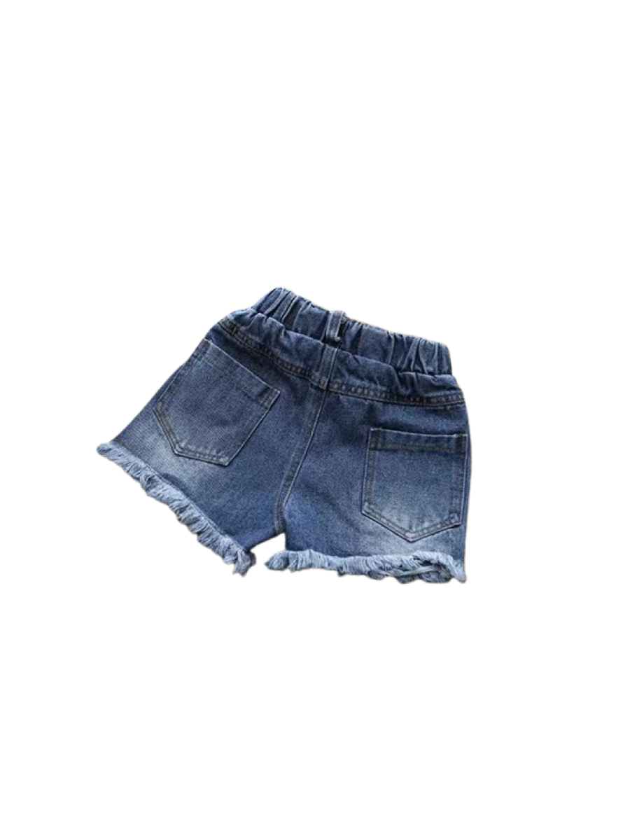 Set pentru fetițe 2 piese – Tricou roz si pantaloni scurti 1-6 ani